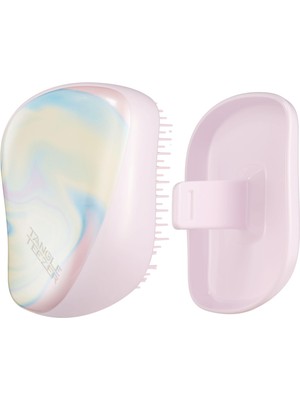 Vionna Tangle Teezer Compact Stylerıce Cream Swirl Saç Fırçası - Seyahat ve Çanta Boy Tarak
