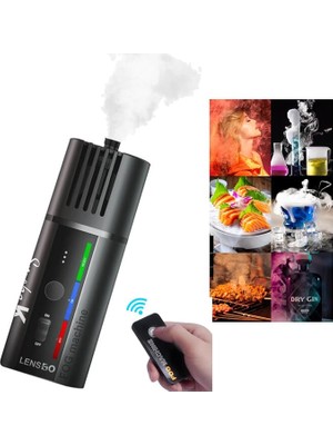 Smoke K Sis Makinesi, 30 W, Uzaktan Kumandalı, Taşınabilir El Sis Makinesi, Fotoğrafçılık, Gece Kulübü, Düğün, Parti, Dj, Cadılar Bayramı Için (Siyah)