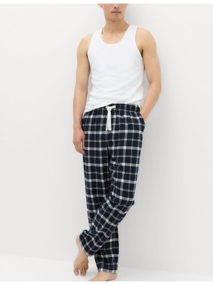 Marks & Spencer Pamuklu Kareli Pijama Altı