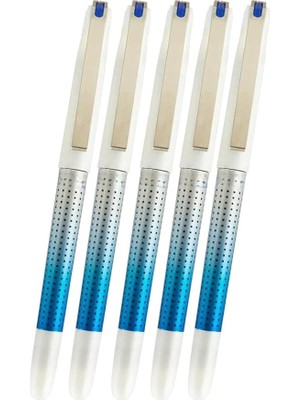 Pilot Kalem 5 Adet Uniball Eye Needle 0.7 mm Iğne Uçlu Pilot Kalem UB-187S Iğne Uçlu Likit Mürekkep Jel Kalem