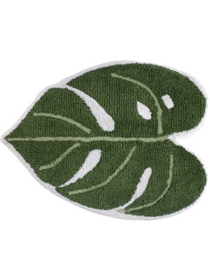 Vionna Avanti Linens Viva Palm Koleksiyonu, Banyo Halısı, Yeşil