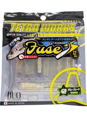 Tetra Works Silikon Fuse 40MM. S512 Gold Stardust Suni Yem