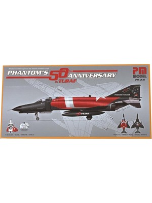 Crewturk F-4 E Phantom 50TH Anniversary In Turaf 2 Pm Model