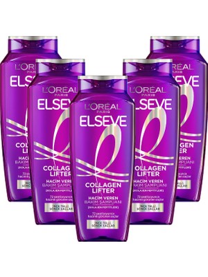 Vionna L’oréal Paris Elseve Hydra [hyaluronic] Nem Dolduran Bakım Şampuanı 300 ml 5’li Set