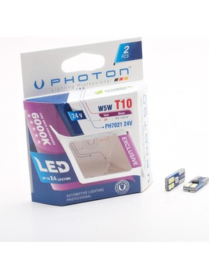 Vionna Photon Ampul T10 W5W 24V 8smd Exclusive Serie Pht PH7021 24V