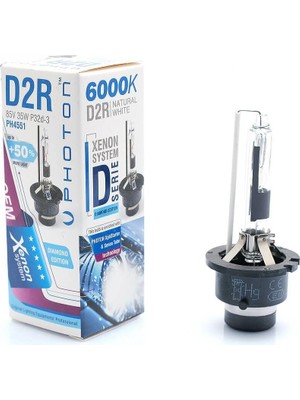 Vionna Photon Ampul D2R 6000K +%50 Fazla Işık Xenon Pht PH4551
