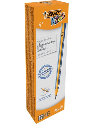 Bic Kids Bıc Kids 100263 Yeni Başlayanlar Için Kurşun Kalem, 12 Adet, Mavi