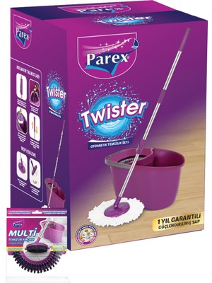 Vionna Parex Twister Otomatik Temizlik Seti – Multi Yedek Firça Hediye