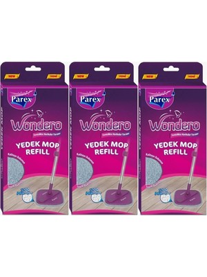 Vionna Wondero Yedek Paspas Mop Refill (3 Lü Set)