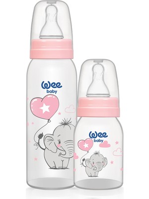 Vionna Wee Baby Klasik Pp Biberon Seti 125 ml + 250 ml Pembe 0-6 Ay