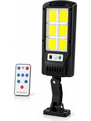 Vionna Orret Home Güneş Enerjili Solar LED Bahçe Lambası, Kumandalı Hareket Sensörlü 3 Modlu IP65 Dış Mekan Duvar Aydınlatma, Ayarlanabilir Solar Aplik, Balkon Teras Garaj