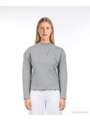 Yargıcı Regular Bisiklet Yaka Uzun Kol Sweatshirt