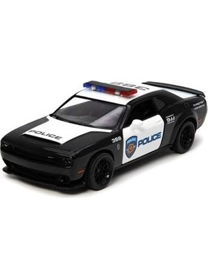 Vionna Vardem Oyuncak Kinsmart Çek Bırak 2023 Dodge Challenger Srt Demon 170 (Police)