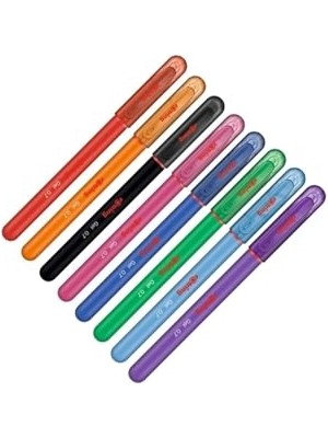 Vionna Jel Roller Kalem Seti 0.7 mm 8 Renk Karışık