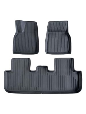 Vionna T Parts Tesla Model Y 2025+ Juniper Aksesuarları - Arka Koltuk Koruyucu, 3D Havuzlu Paspas Veya Bagaj Havuzu Seçenekleri (Model Y 2025+ Juniper Arka Koltuk Koruyucu Takım)