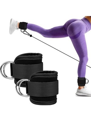 Vionna Spor Byfit D Halkalı Ayak ve El Bileği Için Ağırlık Çekiş Kayışı