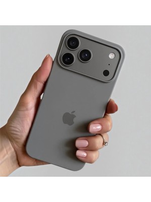 Pronorth IPhone 17-18 PRO Uyumlu Kılıf Logolu Lansman Soft Yumuşak Içi Kadife Silikon Kapak
