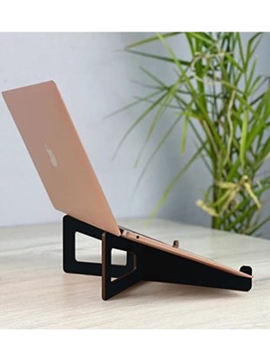 Vionna Taşınabilir Ahşap Laptop Standı - Ergonomik Tasarım