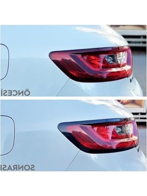 Vionna Stop Çerçevesi Sticker Kaplama - Renault Megane 4 Sedan ve Hatchback Için