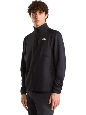 TNF0A8CVVJK31 The North Face M Tnf Performance Fleece Full Zıp Jacket Erkek Mont Siyah