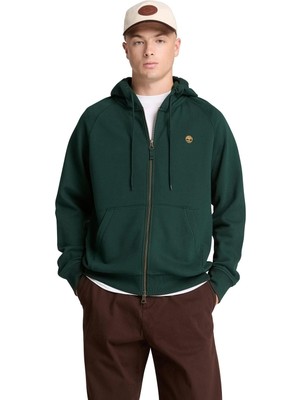 TBC0YHB8EA11 Timberland Exeter Rıver Lb Full Zip Hoodie Erkek Ceket Yeşil