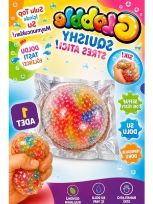 Vionna 1 Adet Mini Su Topu, Yumuşak Squishy Oyuncak Eğlencesi