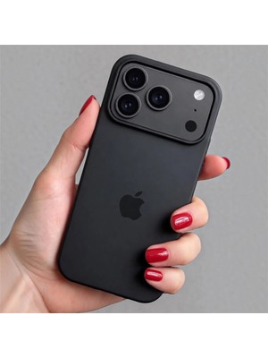 ProNorth IPhone 17-18 PRO Uyumlu Kılıf Logolu Lansman Soft Yumuşak Içi Kadife Silikon Kapak
