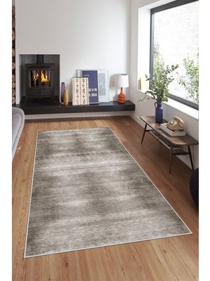 on the clouds Yeşil Batik Desen Renk Geçişli Yıkanabilir Kaymaz Taban Leke Tutmaz Modern Salon Halısı ve Yolluk