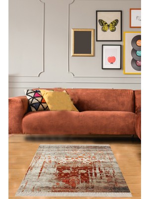 on the clouds Batik Desenli Renk Geçişli Dijital Baskı Yıkanabilir Kaymaz Taban Salon Halısı ve Yolluk