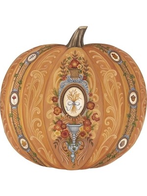 Hester & Cook Kalıp Kesim Antique Pumpkin Kağıt Amerikan Servis 12LI Paket