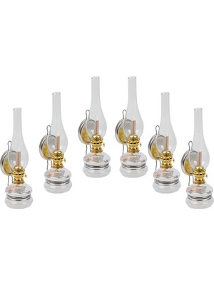 Dünya Magnet Klasik 14 Numara Kandil Gaz Lambası 6 Lı Set