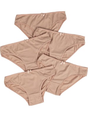 Nicoletta Ten Kadın Külot 5 Li Paket Yumuşak Dokulu %95 Pamuk + %5 Likra