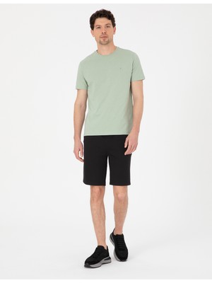 Pierre Cardin Siyah Comfort Fit Örme Şort 50310720 VR046