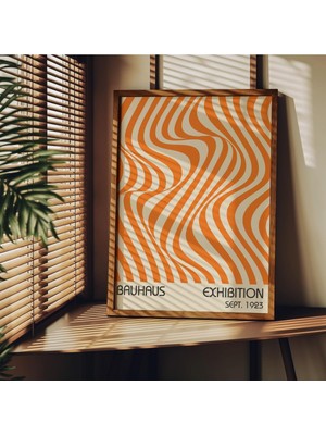 Store Bauhaus Çerçevesiz Poster, Modern Dekoratif Çerçevesiz Poster, Tablo, Bauhaus-11, 30 x 40