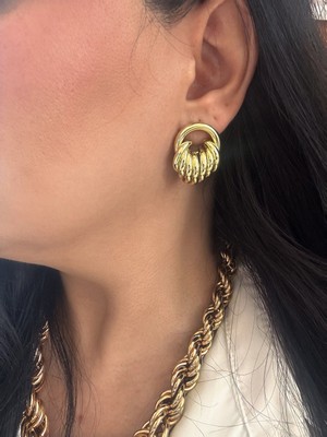 Helen Jewerly Vintage Düğüm Küpe