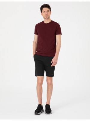 Pierre Cardin Siyah Regular Fit Örme Şort 50310719 VR046