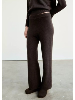 Mango Triko Wideleg  Pantolon