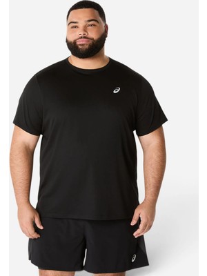 Asics Silver Ss Top Erkek Siyah Kısa Kollu Tshirt 2011D242-001