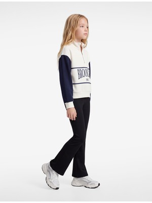Koton Beli Lastikli Slim Fit Ispanyol Paça Tayt