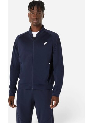 Asics Court Warm-Up Jacket Erkek Lacivert Ceket 2041A342-400