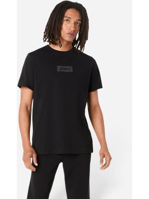 Asics Chest Logo Tee Erkek Siyah Kısa Kollu Tshirt 2031F333-001