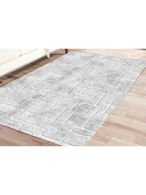 Aksu Prime Dekoratif HALI120X180 Stan Gri