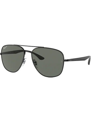 Ray-Ban 0RB3683 002/58 56  Güneş Gözlüğü Polarize Camlarla Klasik Siyah Çerçeve