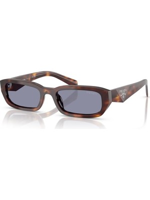 Prada Kadın Güneş Gözlüğü B06S 15W03N 53-19 UV 400 Filtreli Asetat Çerçeve ile Füme Cam