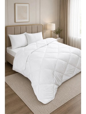 Formeya Beyaz Soft Dört Mevsim Tek Kişilik Yorgan 155*215 cm