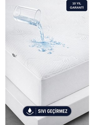 Formeya Soft Bambu Desenli Premium Su Sıvı Geçirmez Alez Tek-Çift Kişilik-Battal Boy Yatak Koruyucu Alez