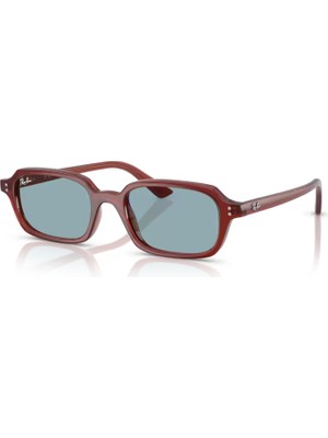 Ray-Ban RB 4455 680980 52 ZURI Güneş Gözlüğü Kadın Bordo Çerçeve Mavi Cam UV Koruma Özellikli 52 mm