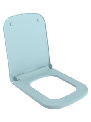 Bocchı Bocchi - Tutti Slim Yavaş Kapanır Duroplast Klozet Kapağı Mat Buz Mavisi - A0334-029