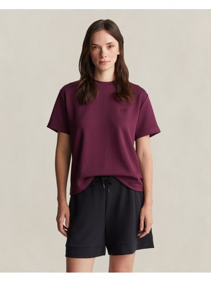 Gant Kadın Kırmızı Bisiklet Yaka T-Shirt 42326313T.667