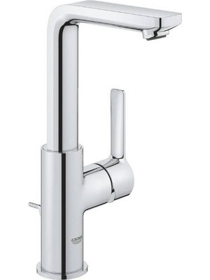 Grohe - Lineare New Tek Kumandalı Lavabo Bataryası L-Boyut Yandan Kumandalı Sifon Kumandalı Krom - Outlet - G23296001-